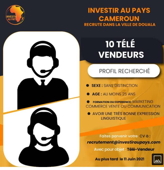 investir au pays recrute 10 télévendeurs